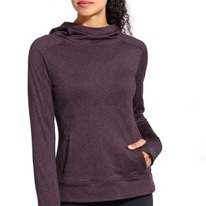 athleta • striated stowe hoodie xxs